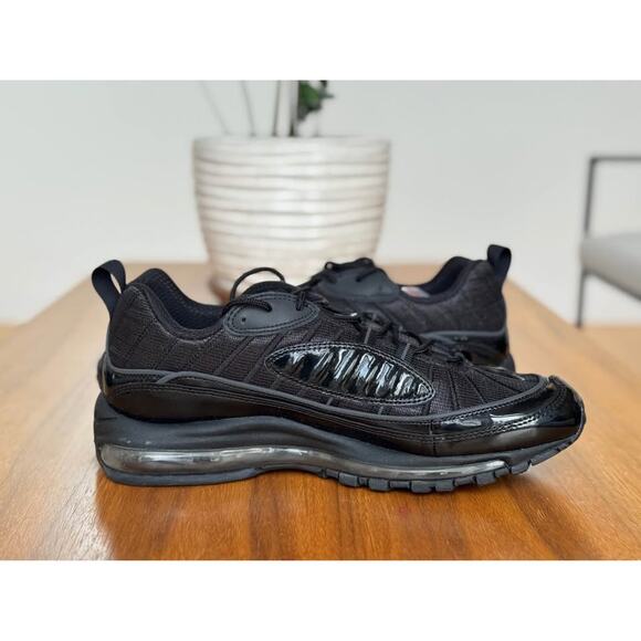 Nike Supreme x Air Max 98 \'Black\' - Men\' Size 11 - NEW without Box main image 6